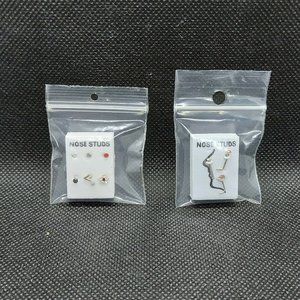 9 Nose Studs - Various Designs